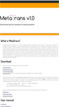 Mobile Screenshot of metatrans.org